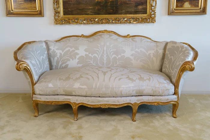 French 18th c. Louis XV Style Canape Sofa