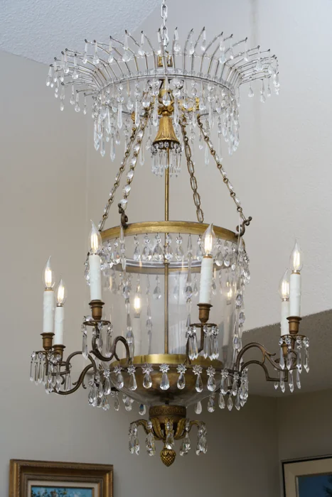 Russian 18th c. Crystal Chandelier