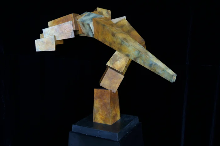 Sculpture “Knight’s Gambit” by Bruce Beasley